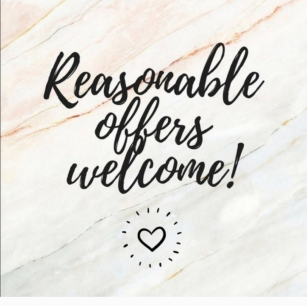 Make an offer Reasonable offers accepted.